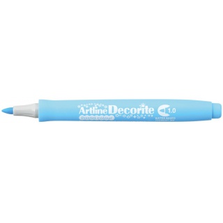 MARKER DECORITE 1MM PASTELOWY NIEBIESKI, Markery, Artykuły do pisania i korygowania