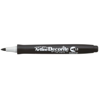 MARKER DECORITE 1MM CZARNY, Markery, Artykuły do pisania i korygowania