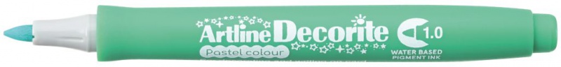 MARKER DECORITE 1MM PASTELOWY ZIELONY, Markery, Artykuły do pisania i korygowania
