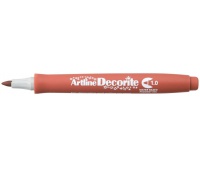 MARKER DECORITE 1MM BRĄZOWY, Markery, Artykuły do pisania i korygowania