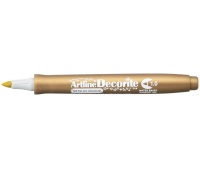 MARKER DECORITE 1MM METAL.ZŁOTY, Markery, Artykuły do pisania i korygowania