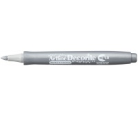 MARKER DECORITE 1MM METAL.SREBRNY, Markery, Artykuły do pisania i korygowania