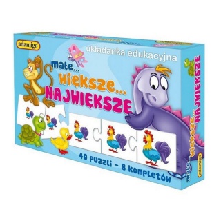 MAŁE, WIĘKSZE, NAJWIĘKSZE - UKŁADANKA, Podkategoria, Kategoria
