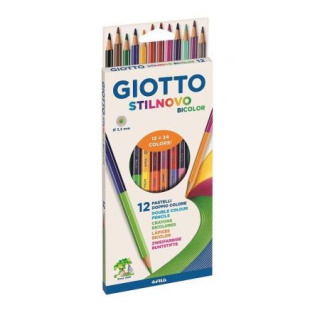 GIOTTO STILNOVO KREDKI 2-STRONNE 18szt, Podkategoria, Kategoria