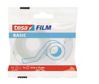 TAŚMA TESA FILM BASIC 15MMX33M+DYSPENSER, Podkategoria, Kategoria