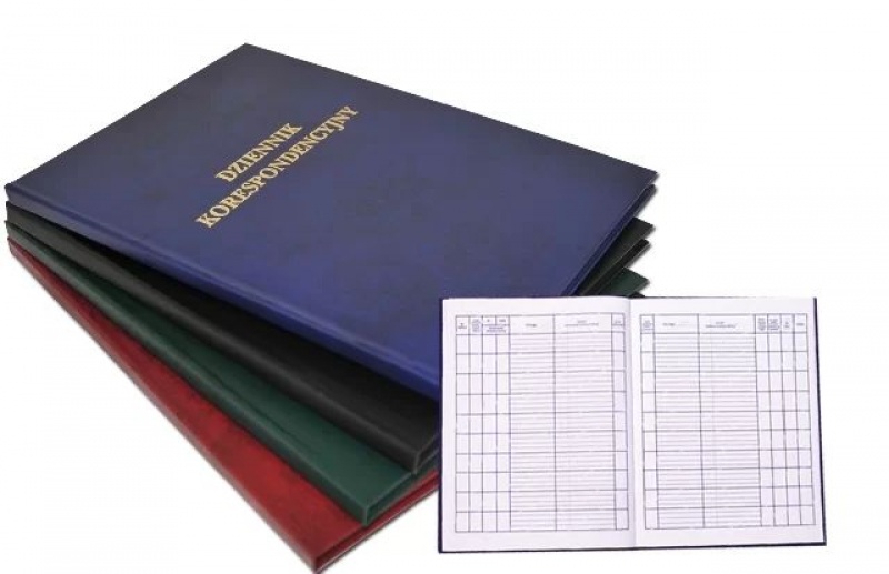 DZIENNIK KORESPONDENCYJNY 96K., Teczki korespondencyjne i do podpisu, Galanteria papiernicza