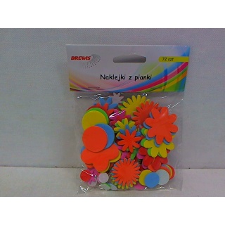 NAKLEJKI Z PIANKI PVC02 KWIATKI 2, Podkategoria, Kategoria