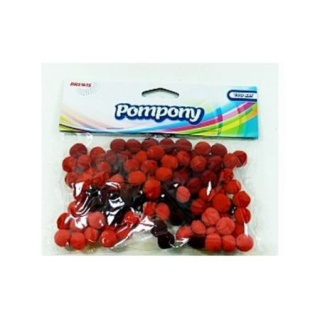 POMPONY POM10 CZERWONE 10MM, Podkategoria, Kategoria