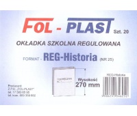 OKŁADKA SZKOLNA REGUL.HISTORIA NR-25 270MM /20/, Podkategoria, Kategoria