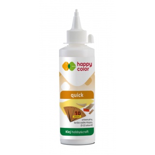 KLEJ MAGICZNY QUICK BUTELKA 100GR.HAPPY COLOR, Podkategoria, Kategoria