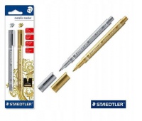 MARKER METALICZNY K.OKR. M 1-2mm SREBRNY+ZŁOTY, Podkategoria, Kategoria