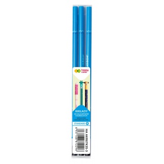 WKŁAD DO DŁUGOPISU USUWALNEGO 0,5MM NIEBIESKI /3/, Podkategoria, Kategoria