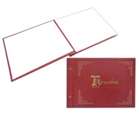 KRONIKA 345X255 POZIOMA ZŁOCONA BORDOWA, Podkategoria, Kategoria