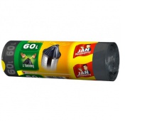 WORKI NA ŚMIECI HD CLASSIC Z TAŚMĄ 60l 12szt JN, Podkategoria, Kategoria