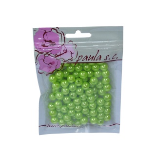 Korale 10mm ziel-oliwkowe perłowe, Podkategoria, Kategoria