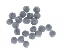 Pompony 2000 szt. szare 1 cm, Podkategoria, Kategoria