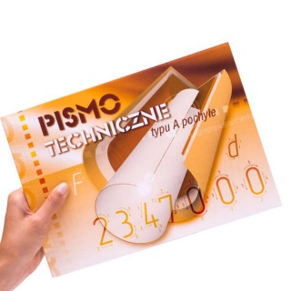 BLOK PISMA TECHNICZNEGO A-4, Podkategoria, Kategoria