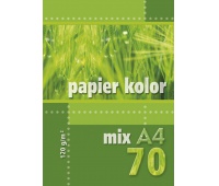 PAPIER KSERO MIX A4-70 120GR.KOLOR, Podkategoria, Kategoria