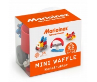 KLOCKI WAFLE MINI 35SZT KONSTRUKTOR (CHŁOPIEC), Klocki, Zabawki