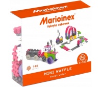 KLOCKI WAFLE MINI 140SZT KONSTRUKTOR (DZIEWCZYNKA), Klocki, Zabawki