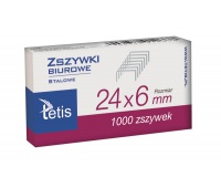 ZSZYWKI BIUROWE 24/6, Zszywki, Galanteria biurowa