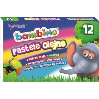 PASTELE BAMBINO OLEJNE 12KOL.STANDARD, Podkategoria, Kategoria