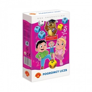 SOWA MĄDRA GŁOWA -POLECA - POGROMCY LICZB 0199/., Edukacyjne, Gry