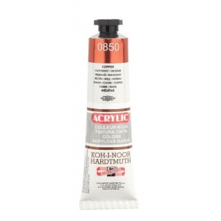 KIN FARBA AKRYLOWA COPPER 0850 40ML., Podkategoria, Kategoria