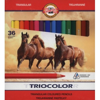 KREDKI TRIOCOLOR 36 KOL.3145, Podkategoria, Kategoria