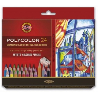 KIN KREDKI POLYCOLOR 3834 24KOL., Podkategoria, Kategoria