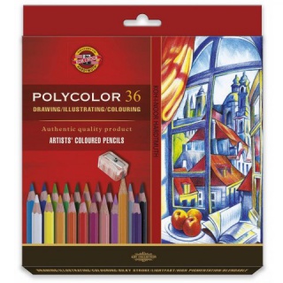 KIN KREDKI POLYCOLOR 3835 36KOL., Podkategoria, Kategoria