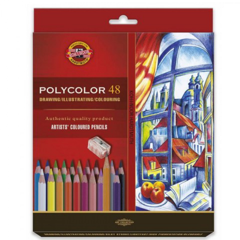 KIN KREDKI POLYCOLOR 3836 48KOL., Podkategoria, Kategoria