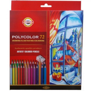 KIN KREDKI POLYCOLOR 3837 72KOL., Podkategoria, Kategoria