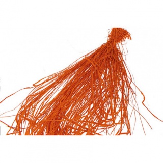 Rafia - włókna 50-60 gram, pomarańczowa, Produkty kreatywne, Artykuły dekoracyjne