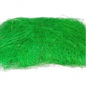 Sizal opakowanie ok. 40gram zielony trawa, Produkty kreatywne, Artykuły dekoracyjne