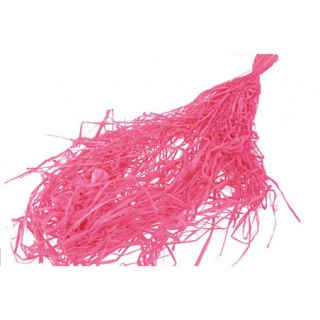 Rafia - włókna 50-60 gram, różowa, Produkty kreatywne, Artykuły dekoracyjne