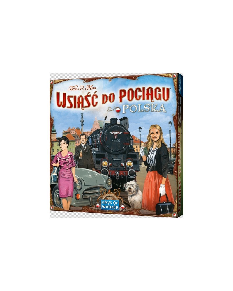 GRA WSIĄŚĆ DO POCIĄGU : KOLEKCJA MAP 6.5 - POLSKA, Podkategoria, Kategoria