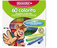 Pisaki Colorito x 60 w pud., Flamastry, Artykuły szkolne