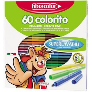 Pisaki Colorito x 60 w pud., Flamastry, Artykuły szkolne