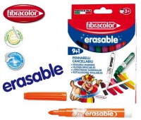Mazaki Erasable 9+1 wymazywalne, Flamastry, Artykuły szkolne