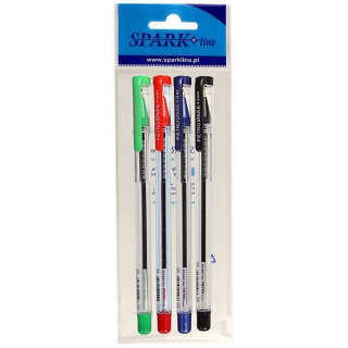 DŁUGOPIS SPARK LINE PIETRO 0,7mm 4 KOLORY, Podkategoria, Kategoria