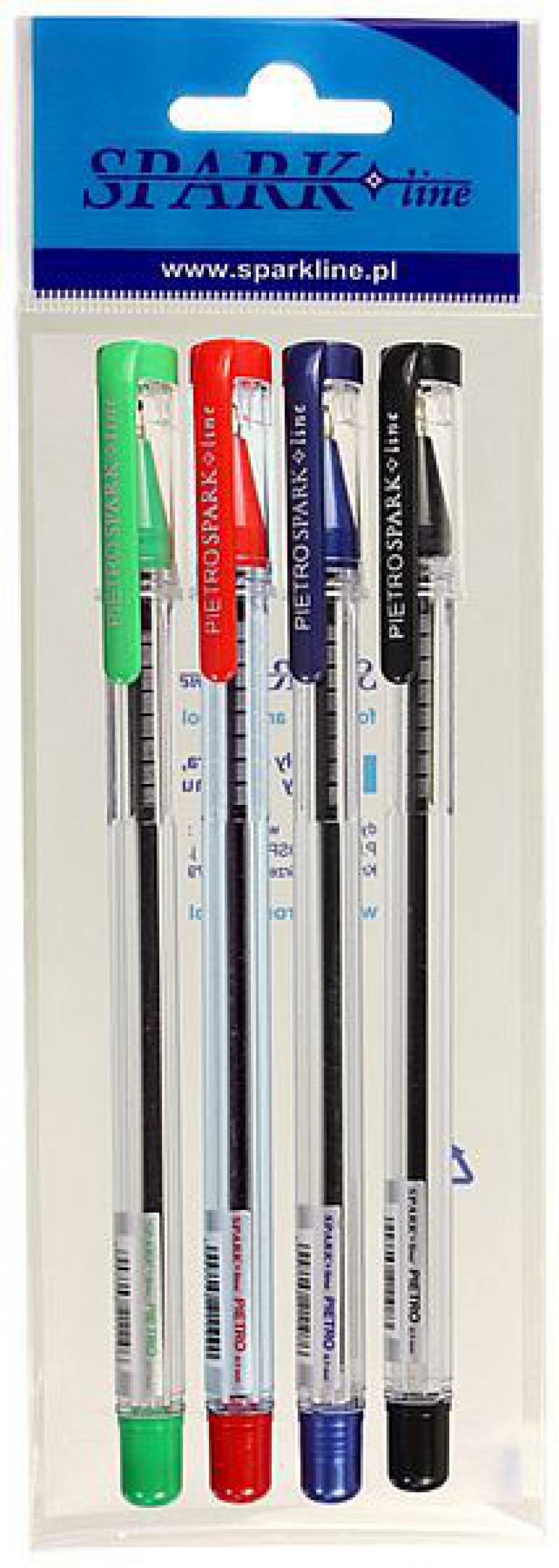 DŁUGOPIS SPARK LINE PIETRO 0,7mm 4 KOLORY, Podkategoria, Kategoria