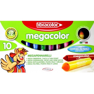 Mazaki MEGACOLOR x10 (950), Flamastry, Artykuły szkolne