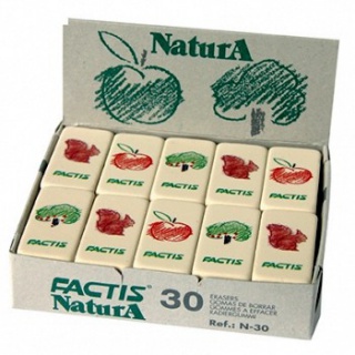 Guma N-30 Pro-Natura 30 szt., Gumki, Artykuły do pisania i korygowania