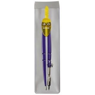CYRKIEL LORENZ 101/C W ETUI 10szt, Plastyka, Artykuły szkolne