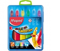 KREDKI AKWARELOWE SMOOTHY 6KOL, Podkategoria, Kategoria