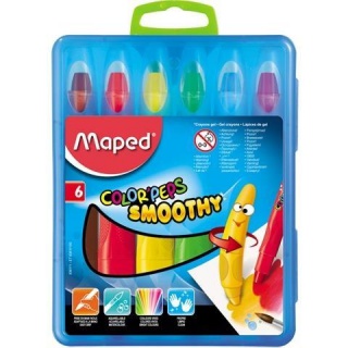 KREDKI AKWARELOWE SMOOTHY 6KOL, Podkategoria, Kategoria