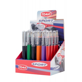 PIÓRO WIECZNE SPORT MIX 1 szt, Pióra, Artykuły do pisania i korygowania