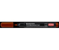 MARKER PERMANENTNY 202 BRĄZOWY 2,5MM, Markery, Artykuły do pisania i korygowania