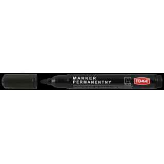 MARKER PERMANENTNY 202 CZARNY 2,5MM, Markery, Artykuły do pisania i korygowania